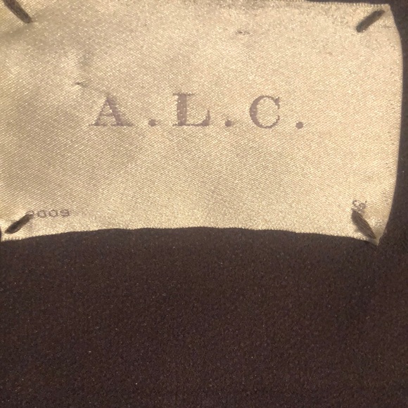 A.L.C. Motorcycle style silk jacket - Picture 4 of 6